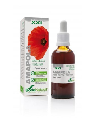 Extracto de Amapola 50ml. Soria Natural