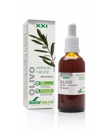 Extracto de Olivo 50ml. Soria Natural