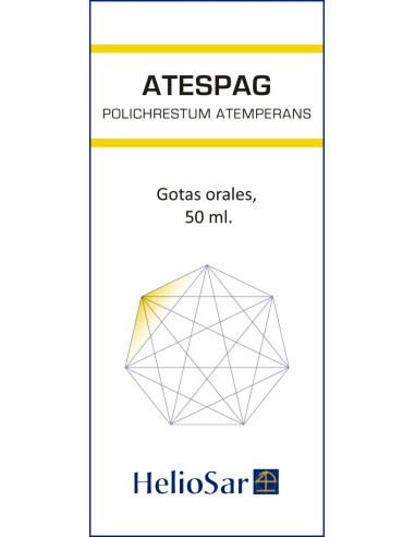 Atespag Polichrestum Atemperans 50ml. Heliosar