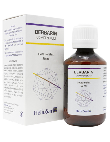 Berbarin Compensium 50ml. Heliosar Berbarin Compensium 50ml. Heliosar