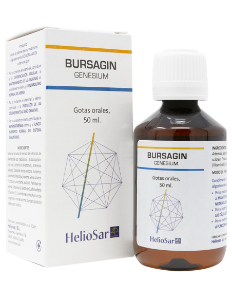 Bursagin Genesium 50ml. Heliosar Bursagin Genesium 50ml. Heliosar
