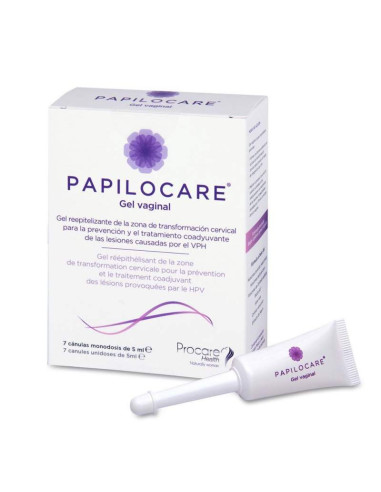 Papilocare gel vaginal 7 cánulas