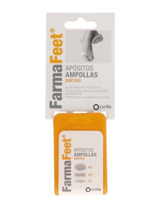 FarmaFeet apósitos ampollas surtido 5 uds.