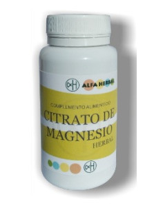 Citrato de Magnesio 90 cáps. Alfa Herbal