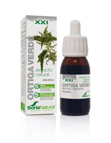 Extracto de Ortiga verde XXI 50ml. Soria Natural