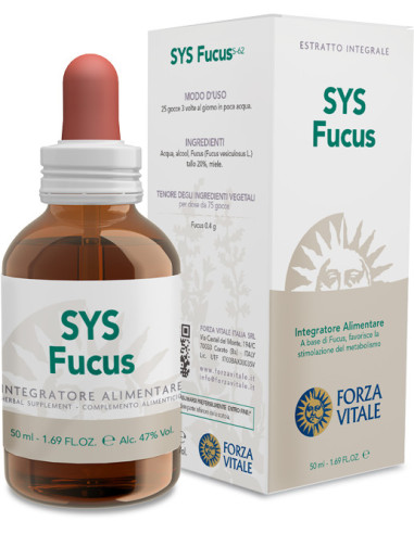 SYS Fucus 50ml. Forza Vitale