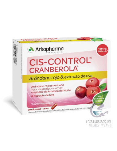 Cranberola cis-control 60 cápsulas Arkopharma