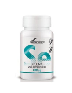 Selenio liberación sostenida 250mg 200 comp Soria Natural