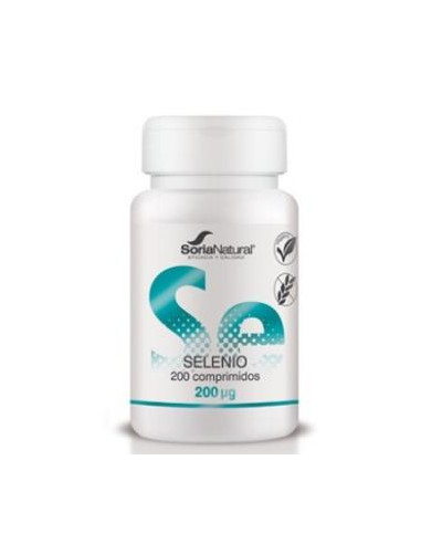 Selenio liberación sostenida 250mg 200 comp Soria Natural