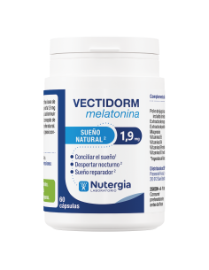 Vectidorm Melatonina 60 cáps. Nutergia