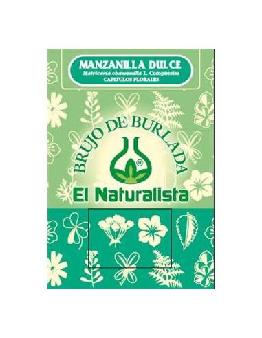 Manzanilla Dulce 30g. El Naturalista
