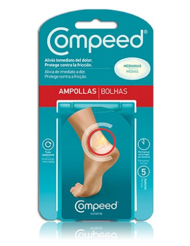 Compeed Ampollas Medianas 5 apósitos