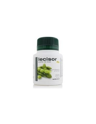 Lecisor Aceite de Lecitina de Soja 125 perlas Soria Natural