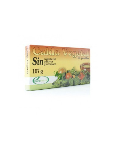 Caldo Vegetal 10 pastillas Soria Natural