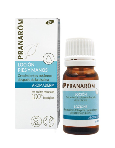 Aromaderm Loción pies y manos 10ml. Pranarom