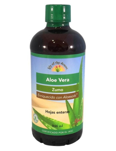 Zumo de Aloe Vera 99,7% 946ml. Lily of the Desert