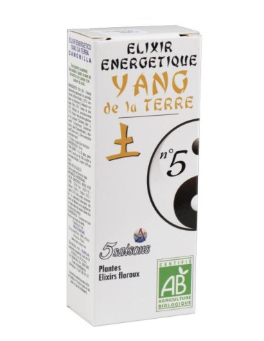 Elixir Nº5 Yang de la Tierra 50ml. 5 Saisons