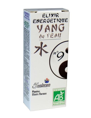 Elixir Nº9 Yang del Agua 50ml. 5 Saisons