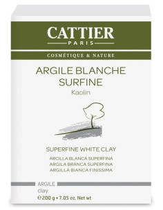 Arcilla Blanca Superfina 200g. Cattier