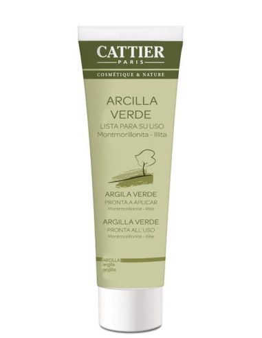 Arcilla Verde lista para usar 400g. Cattier