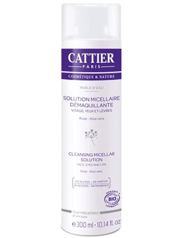 Desmaquillador micelar 3 en 1 300ml. Cattier