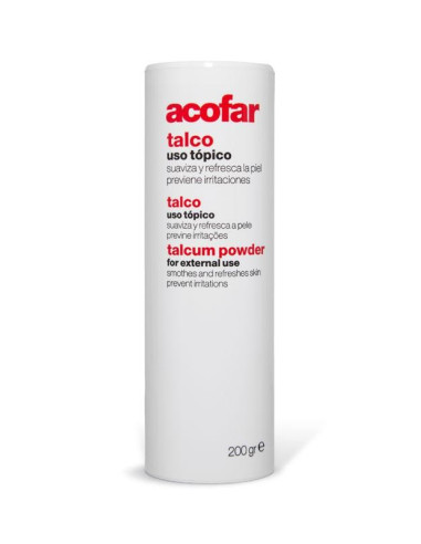 Talco 200g. Acofarma