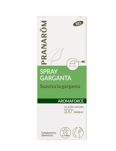 Aromaforce Spray garganta BIO 15ml. Pranarom Aromaforce Spray garganta BIO 15ml. Pranarom