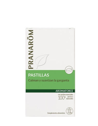 Aromaforce 21 pastillas garganta Pranarom