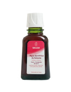 Agua dentífrica de Ratania Weleda 50ml.