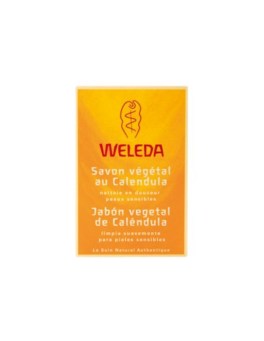 Jabón vegetal de Caléndula Weleda 100g