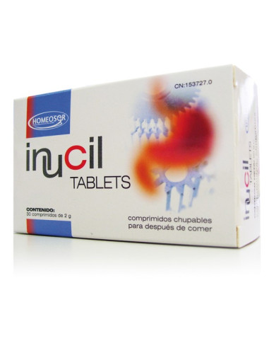 Inucil tablet 30 comprimidos Soria Natural