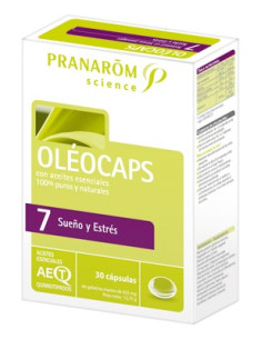 Oléocaps 7 Sueño y Estrés 30 cáps.